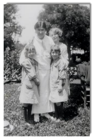 Willa Cather and her nieces from the Archives and Special Collections, University of Nebraska-Lincoln Archives